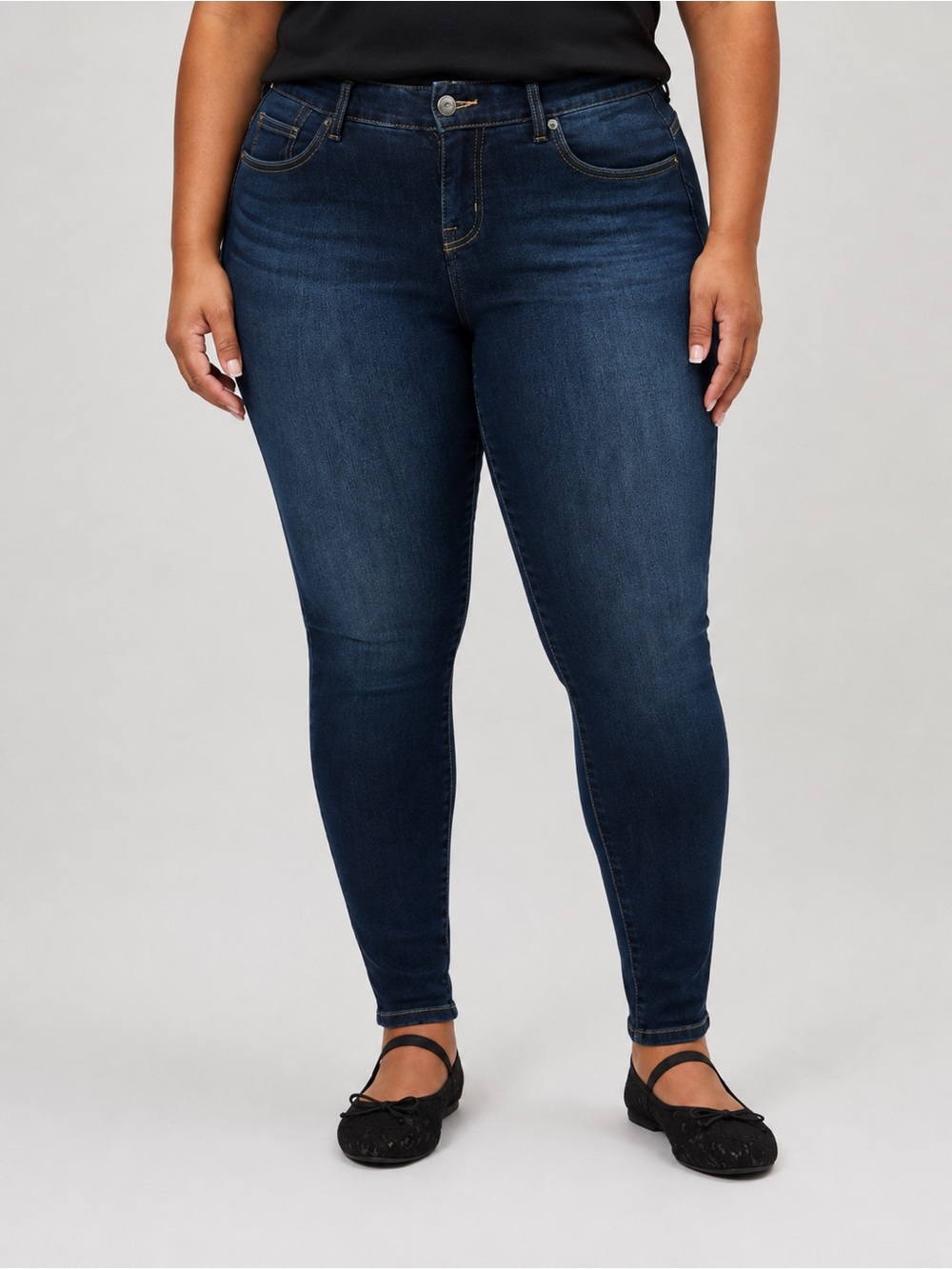 Torrid Bombshell Premium Stretch High Rise Skinny Jeans Canary Wharf 12R